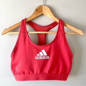 ADIDAS Alphaskin "Don't Rest" Racerback Sports Bra Size Large Activewear Gym Run